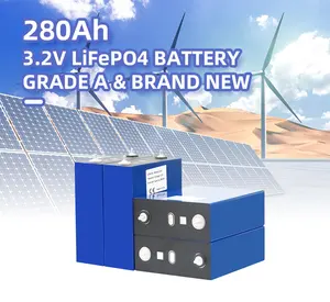 Cornex Lithium Batterij Solar Prismatic 280ah Lifepo4 Lfp 3.2V Cellen Batterij Voor Zonnestelsel Golfkarretjes