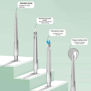 Limpiador de irrigación de viaje recargable, hilo dental eléctrico impermeable, máquina de hilo dental - Product Image 4