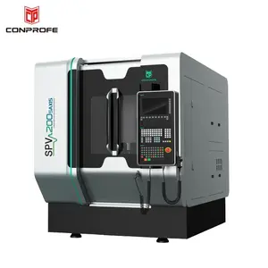 China Fabricante Máquina fresadora vertical CNC HSK-E32 para processamento de materiais duros e quebradiços 5 eixos