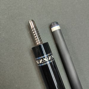 YFen - Eje de Taco de Billar de Fibra de Carbono Hecho a Mano, Eje de Baja Deflexión Black Tech, Punta de 11.5mm / 12.5mm, Unión de Rosca 3/8-9 - Product Image 6