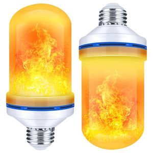 एलईडी लौ लाइट बल्ब 4 मोड लाइट बल्ब 4 मोड लाइट बल्ब, हेलोलीन क्रिसमस के लिए 26 फायर लौ बल्ब - Product Image 2