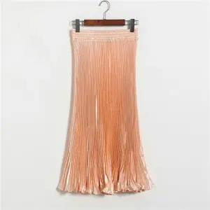 <span class=keywords><strong>Jupe</strong></span> plissée à taille haute pour femmes, multicolore, ligne a, haut de gamme, nouvelle collection automne <span class=keywords><strong>hiver</strong></span> - Product Image 6