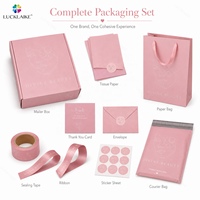 Boîte d'expédition en carton ondulé rose personnalisée avec logo OEM pour cosmétiques, emballage postal, boîte en papier avec assurance qualité
