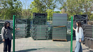 Nhà Máy Giá 6ft/7ft/8ft vườn hàng rào Panels 3D cong hàng rào lưới 3D dây lưới hàng rào - Product Image 3