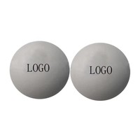 Balle anti-stress semi-sphérique en mousse PU avec logo personnalisé, anti-pression, pour événement promotionnel, livraison directe d'usine, expédition rapide