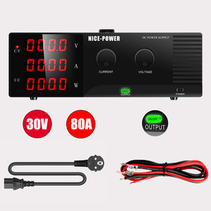 NICE <span class=keywords><strong>POWER</strong></span> <span class=keywords><strong>72V</strong></span> 24V 30V 80Aバッテリー充電器ラボベンチ電圧スタビライザーリチウム鉛蓄電池用<span class=keywords><strong>DC</strong></span>電源 - Product Image 1