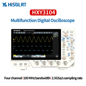 HISGLRT HXY3104 ออสซิลโลสโคปดิจิตอล 4 ช่องสัญญาณ 12 บิต แบนด์วิดท์ 100MHz อัตราการสุ่มตัวอย่าง 2.5GSa/s หน้าจอสัมผัสขนาด 10.1 นิ้ว แบบ Type-C - Product Image 6