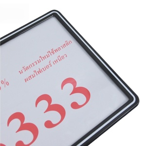 Nouveau cadre de <span class=keywords><strong>plaque</strong></span> d'<span class=keywords><strong>immatriculation</strong></span> de moto en plastique de Thaïlande, cadre de <span class=keywords><strong>plaque</strong></span> d'<span class=keywords><strong>immatriculation</strong></span> en ABS avec couvercle - Product Image 5
