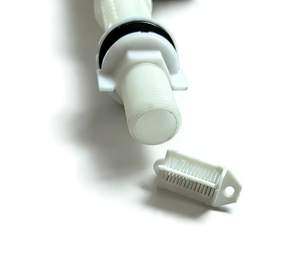 元朗24cm節水型モダンデザインプラスチック製トイレタンク、手動式フラッシュバルブ付き、浴室用 - Product Image 6