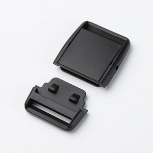 Boucle à pression en plastique 30 mm noire réglable pour accessoires de sac à dos - Product Image 3