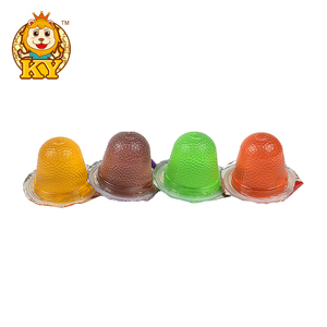 Bocal en plastique personnalisé en forme d'hippopotame saveur fruitée douce <span class=keywords><strong>gelée</strong></span> et pouding dans l'emballage du sac - Product Image 2