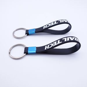 Pendentif personnalisé anti-perte, bracelet en caoutchouc, accessoire de clé, pendentif sur mesure, bracelet en silicone, porte-clés en PVC - Product Image 5