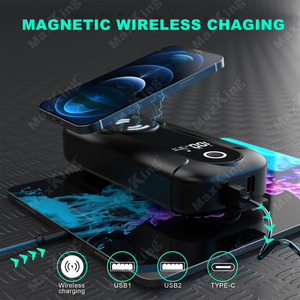 מארז מקפצת מכונית ניידת בקפיצה עם 4 יציאות טעינה מטען האצת בנק כוח - Product Image 4