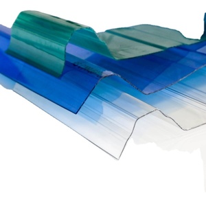 Modern Design Factory Stripe Corrugated Sun Sheets Polycarbonate <strong>Transparent</strong> <strong>Plastic</strong> <strong>Roof</strong> Panel for Sun Protection - Product Image 6