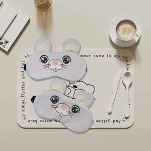 Máscara de Ojos para Dormir Heenlong de Terciopelo Súper Suave con Diseño de Dragón de Dibujos Animados, con Paquete de <span class=keywords><strong>Gel</strong></span> y Correa Elástica Tejida para Niños - Product Image 5
