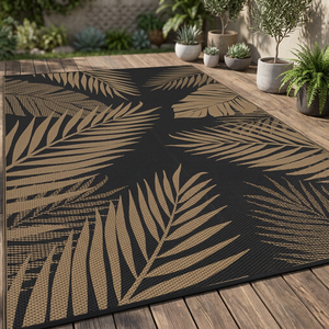 Tapis épais personnalisé en plastique shaggy écologique, fabriqué à la machine, lavable, motif abstrait pour le salon - Product Image 3