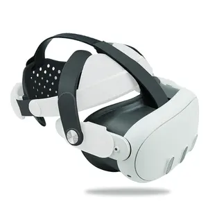 Correa de realidad virtual mejorada K8, accesorio de realidad virtual, correa de Halo, cómoda, sin presión facial, para Meta Quest 3