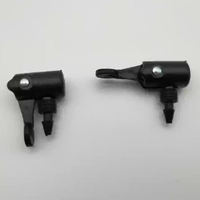 Mini pompe à air manuelle multifonctionnelle en acier pour pneus de vélo, avec pression de 30-50 PSI, pour scooter, ballon, moto