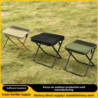Chaise pliante d'extérieur en acier carbone et tissu Oxford pour un style de vie décontracté, portable pour pique-nique, pêche printanière, camping et voyage