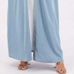 Hot Sale New Design Islamic Abaya Muslim Clothing Women Traditional Abaya With Belt Best Color Ladies Abaya Long Sleeve - Product Image 2