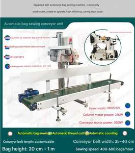 Machine à coudre semi-automatique industrielle et commerciale pour sacs en papier kraft et sacs tissés – Machine à fermer les sacs en papier - Product Image 2