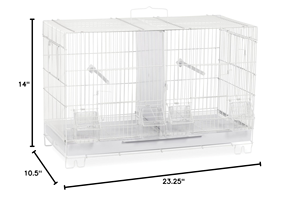 High Quality Foldable Pet Cage Metal Cheap Bird Parrot Cage Breeding square Large Big <b>Iron</b> Pigeon Budgie Cage for Canaries - Product Image 4