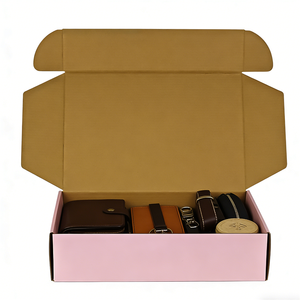 Caja de Regalo de Papel Corrugado con Tira Desprendible y Logotipo Personalizado, Cajas de Envío Autosellables con Impresión Offset - Product Image 3