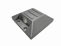 GEOBOK RP003 Mini prisme de sondage carré avec verre BK7 et revêtement cuivre/argent pour la surveillance topographique routière