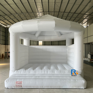 Château gonflable commercial en PVC blanc, grand <span class=keywords><strong>espace</strong></span> de saut <span class=keywords><strong>pour</strong></span> enfants et adultes, <span class=keywords><strong>location</strong></span> <span class=keywords><strong>pour</strong></span> mariage et fête d'<span class=keywords><strong>anniversaire</strong></span> - Product Image 5