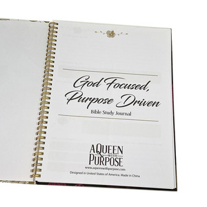 2025 <strong>Custom</strong> <strong>Bible</strong> Study Journal <strong>Printing</strong> Hard Cover Notebook Spiral Bound Planner Eco Friendly Paper - Product Image 2