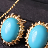 Ensemble de bijoux pour femmes en argent sterling 925 plaqué or, style ethnique bohème indien, avec pierres naturelles de haute qualité, personnalisable OEM ODM