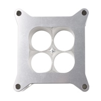 Adaptateur d'entretoise de carburateur à 4 trous en aluminium usiné CNC sur mesure pour pièces de performance automobile