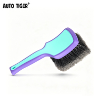 ATUO TIGER Neue Autoreifen-Reinigungsbürste Mehrzweck-Reinigungsbürste Geeignet für Autoreifen/Räder/Teppiche/Innenreinigung