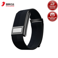 Bracelet intelligent sans écran haute performance, étanche IP68, suivi de la fréquence cardiaque et de la pression artérielle, moniteur multisports, santé IA