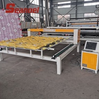 Machine à coudre à aiguille simple pour tissu de matelas informatisé