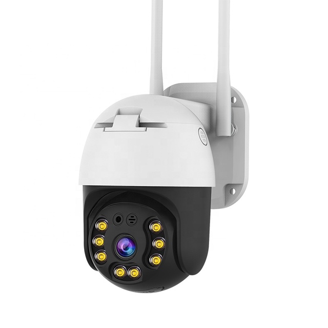 WiFi Waterproof IP CCTV PTZ Camera Detection Home Outdoor Wide Angle Motioning Supports Cloud Memory Card 3MP Security Camera