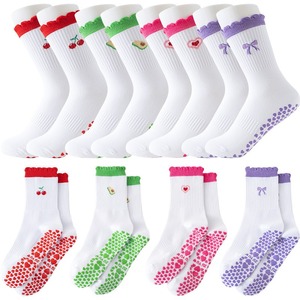 DESIGN GRATUITO - Calzini Yoga Personalizzati Antiscivolo per Pilates, Danza e Sport - Calzini Fitness con Grip - Product Image 4