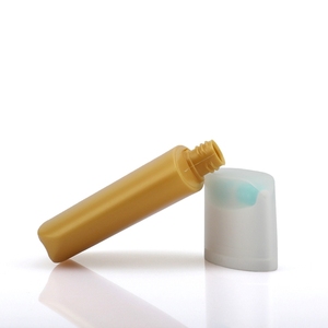 Botella de Plástico Vacía al por Mayor para Protector Solar, Envase Plano para Crema, Tubo Cosmético para Cuello y Cuerpo, Rodillo de Masaje, Loción - Product Image 3