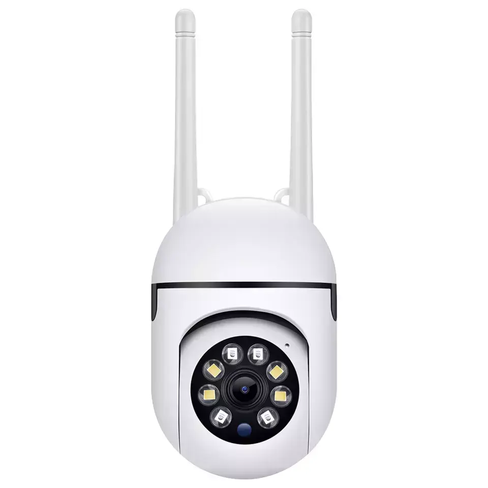 Caméra IP WiFi de Surveillance de sécurité extérieure FHD 5MP, CCTV 360 PTZ Zoom 4X moniteur vidéo 1080P caméra intérieure 3.0MP caméra de maison intelligente