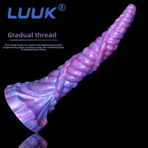 Jouet sexuel Cthulhu Alien, modèle de pénis haute résolution, en forme de tentacule de pieuvre et de barbe, pour <span class=keywords><strong>massage</strong></span> et masturbation féminine - Product Image 3