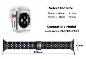 Bracelet pour <span class=keywords><strong>Apple</strong></span> <span class=keywords><strong>Watch</strong></span> <span class=keywords><strong>44mm</strong></span> 40mm 38mm 42mm Sublimation métal doré bracelet intelligent en <span class=keywords><strong>acier</strong></span> <span class=keywords><strong>inoxydable</strong></span> IWatch série 7 6 <span class=keywords><strong>5</strong></span> 4 SE - Product Image 6