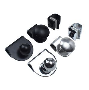 Butée de porte pour portes d'armoires - Alliage de zinc et acier inoxydable, design moderne, installation facile, pour hôtels, salons et extérieur - Product Image 1