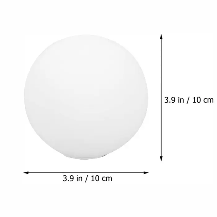 G9 10cm White Glass Globe Lampen schirm Ersatz Acryl Laternen pfahl Globe für Pendel leuchte,