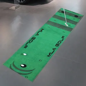 Benutzerdefinierte Mini Golf Putting Matte Material Teppich Für Outdoor