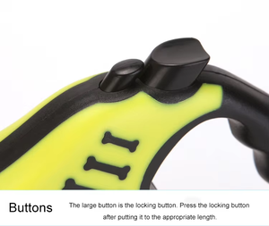 कस्टम रंग ऑटो रिट्रेटेबल 3 मीटर पालतू पट्टा आरामदायक फैशनेबल पैदल चलने वाले हाथ से मुक्त - Product Image 5