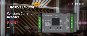 Controlador de Pantalla OLED EUCHIPS PX707 RGBW, Corriente Constante 240W, Decodificador DMX512, 12-50V DC - Product Image 6