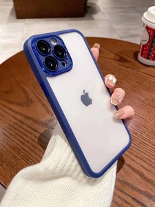 Cadre d'appareil photo en métal Bouton en métal Objectif en verre haute définition Film de protection antichoc Étui de téléphone pour 13 - Product Image 6