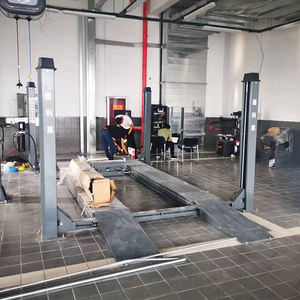 Elevador de coche de cuatro postes de montaje en suelo personalizado, elevadores de coche de 5 toneladas, elevador de 4 postes de 5,5 toneladas para equipo de estacionamiento de garaje doméstico - Product Image 3