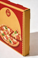 Boîte d'emballage pour beignets personnalisée, écologique, recyclable, en papier alimentaire, avec séparateurs, logo personnalisé, boîte à emporter pour beignets