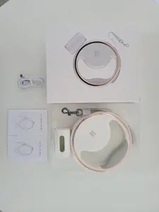 Correa retráctil de nailon con Logo personalizado para perro, accesorios flexibles, brillante, iluminada con Flash, correa de plomo automática para mascotas - Product Image 6